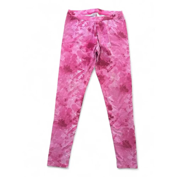 Members Mark Girls Patterned Leggings Purple Sparkles Pink Tie Dye Size 14/16 - Picture 2 of 8